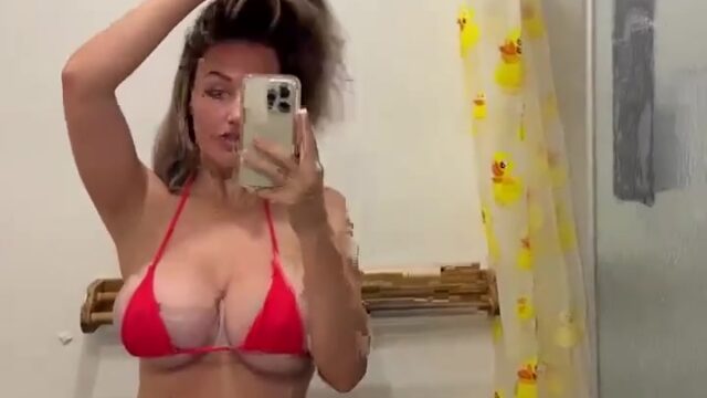 Beldots Sexy Red Underwear Hot Ass Leaks Onlyfans